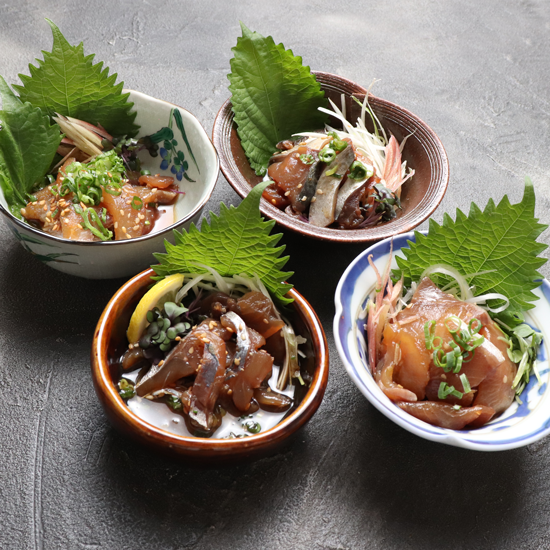 大分りゅうきゅう漬け丼(4種)セット